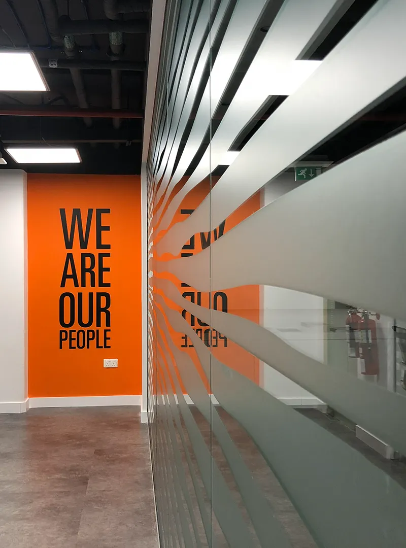 interior fit-out services across the UAE | Glass works